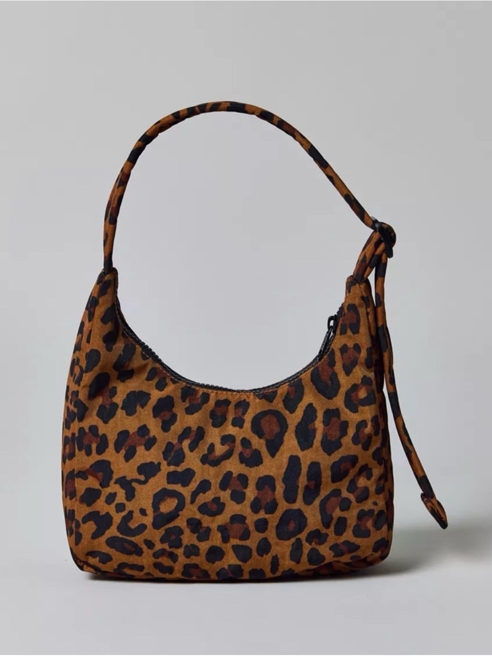 BAGGU Nylon Shoulder Bag Leopard Print